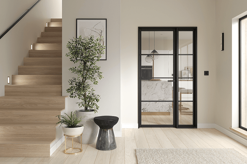 Black Soho Sidelight W8 2 Black Soho Sidelight W8