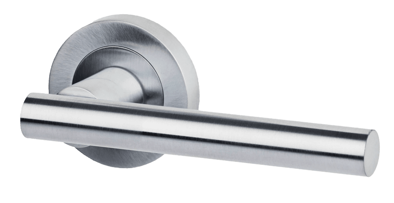 Ironmongery Hyperion Satin Chrome Tone Handle Pack 1 Ironmongery Hyperion Satin Chrome Tone Handle Pack