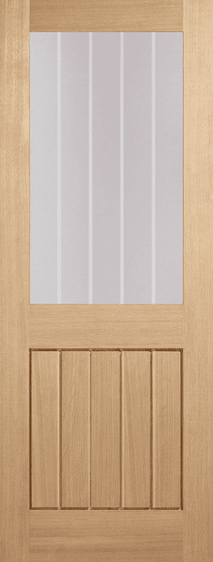 Oak Mexicano Glazed Half Light 1 Oak Mexicano Glazed Half Light