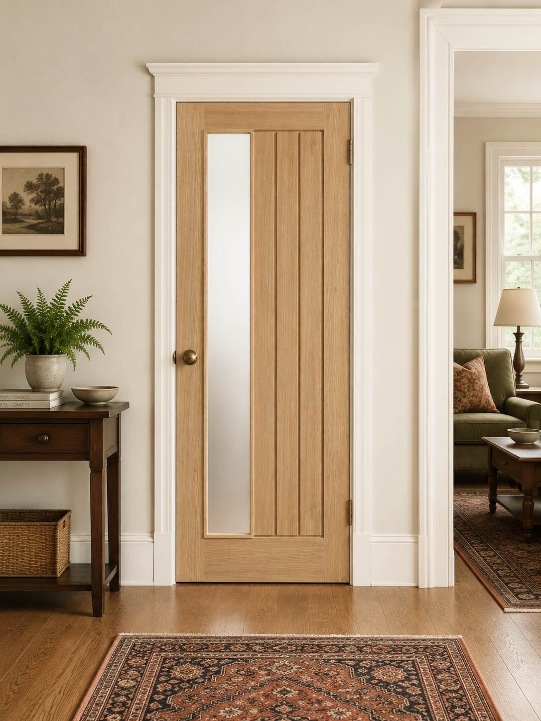 Oak Mexicano Frosted Glazed Offset stock image