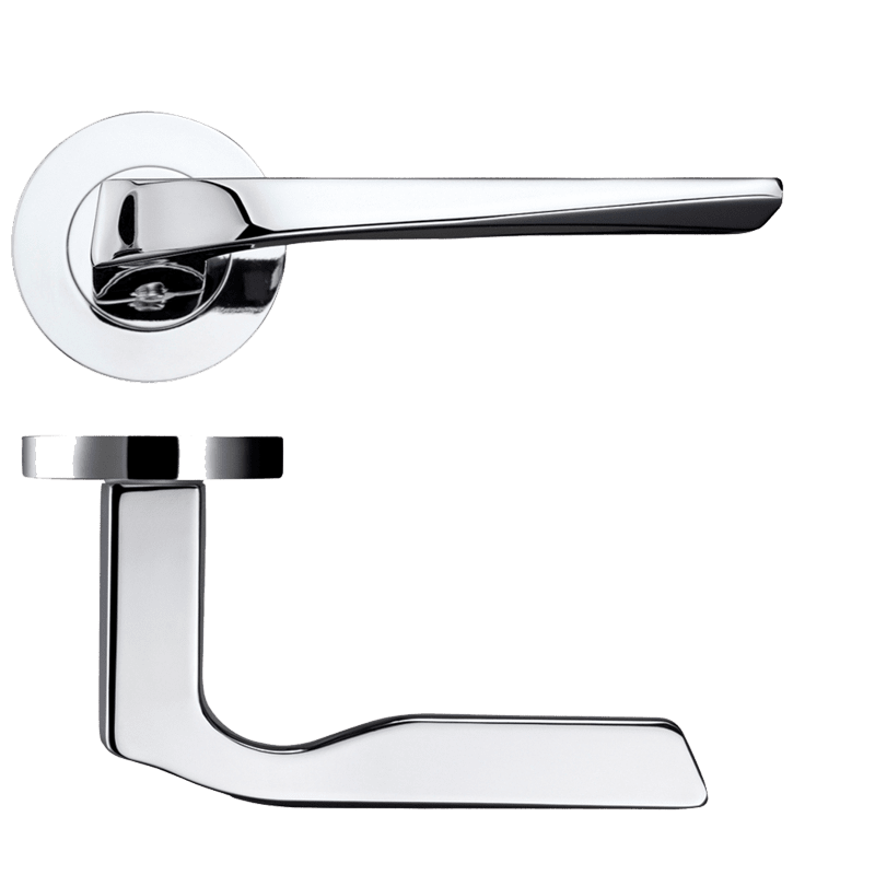 Ironmongery Carina Polished Chrome Tone Handle Hardware Pack 1 Ironmongery Carina Polished Chrome Tone Handle Hardware Pack